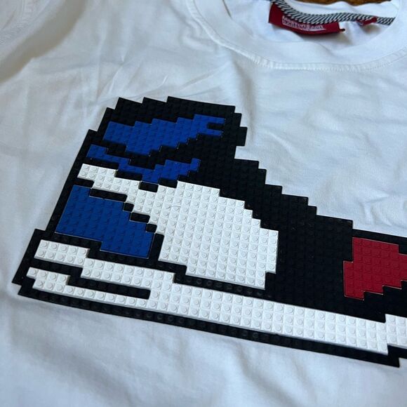 MOSTLY HEARD RARELY seen 8 bit americano sneaker t shirt - Picture 2 of 6